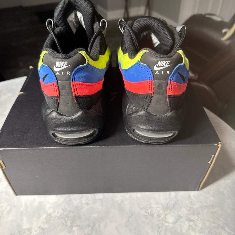Nike Air Max 95 Black Neon, very lightly used without box. - Picture 3 of 3